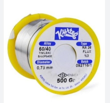 LEHİM TELİ 60/40 1.2MM 500GR 1. KALİTE