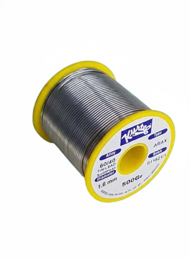 LEHİM TELİ 60/40 1.6MM 500GR 1. KALİTE