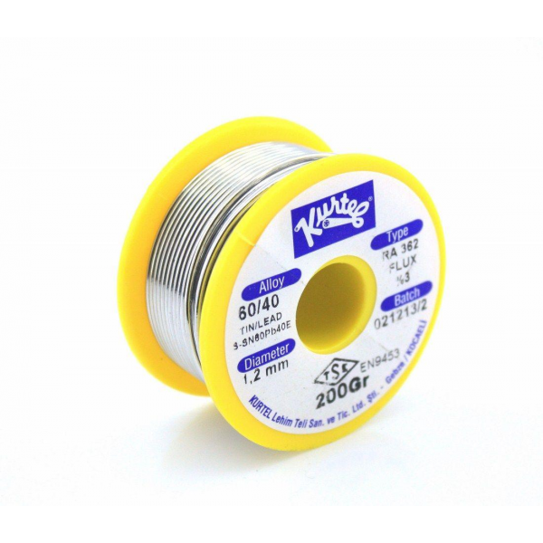 LEHİM TELİ 60/40 1.2MM 200GR 1. KALİTE
