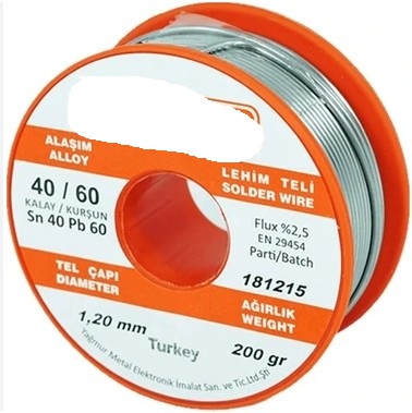 LEHİM TELİ 40/60 1.2MM 200GR